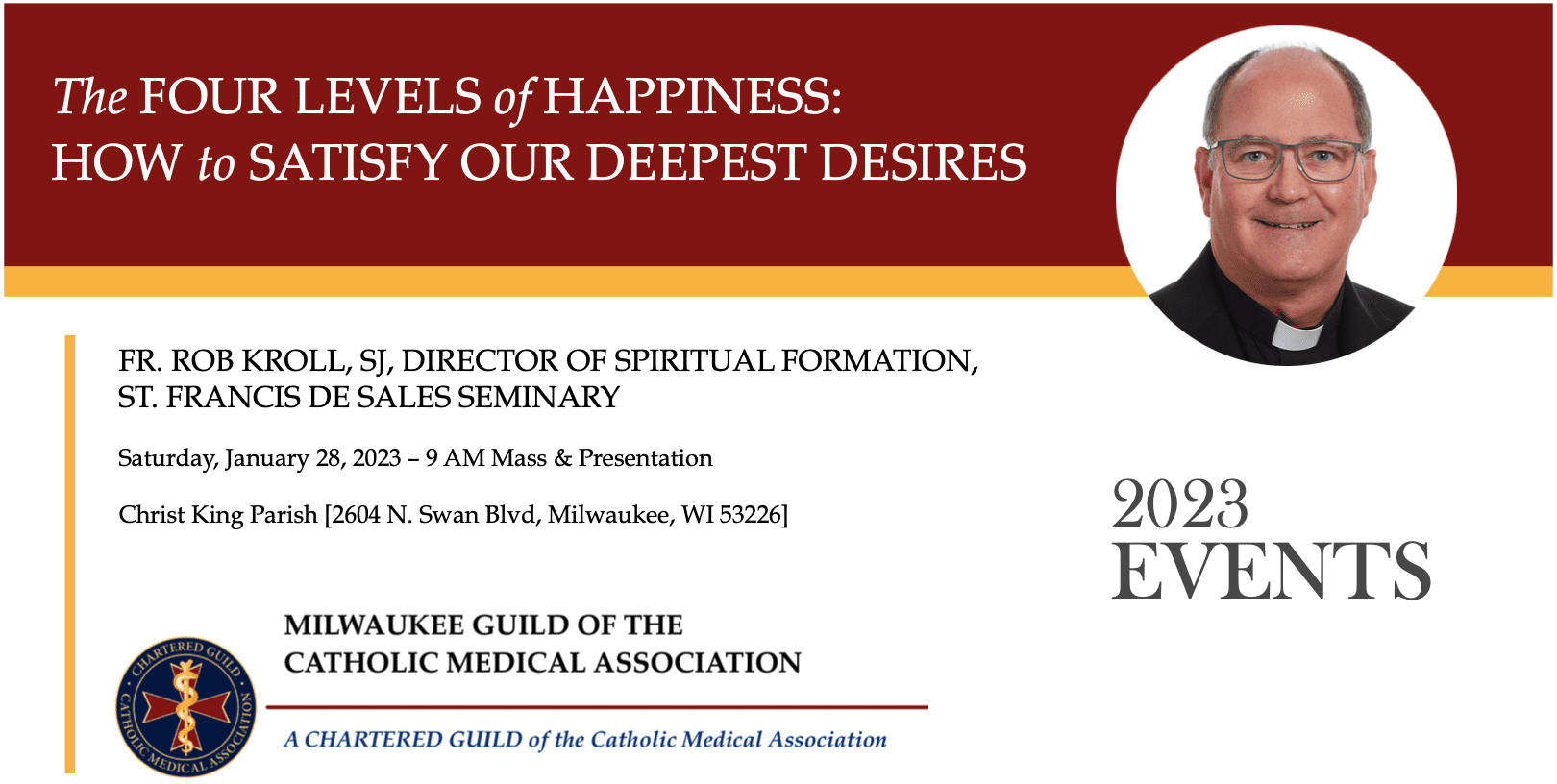 Title image for Event - The Four Levels of Happiness: How to satisfy our deepest desires